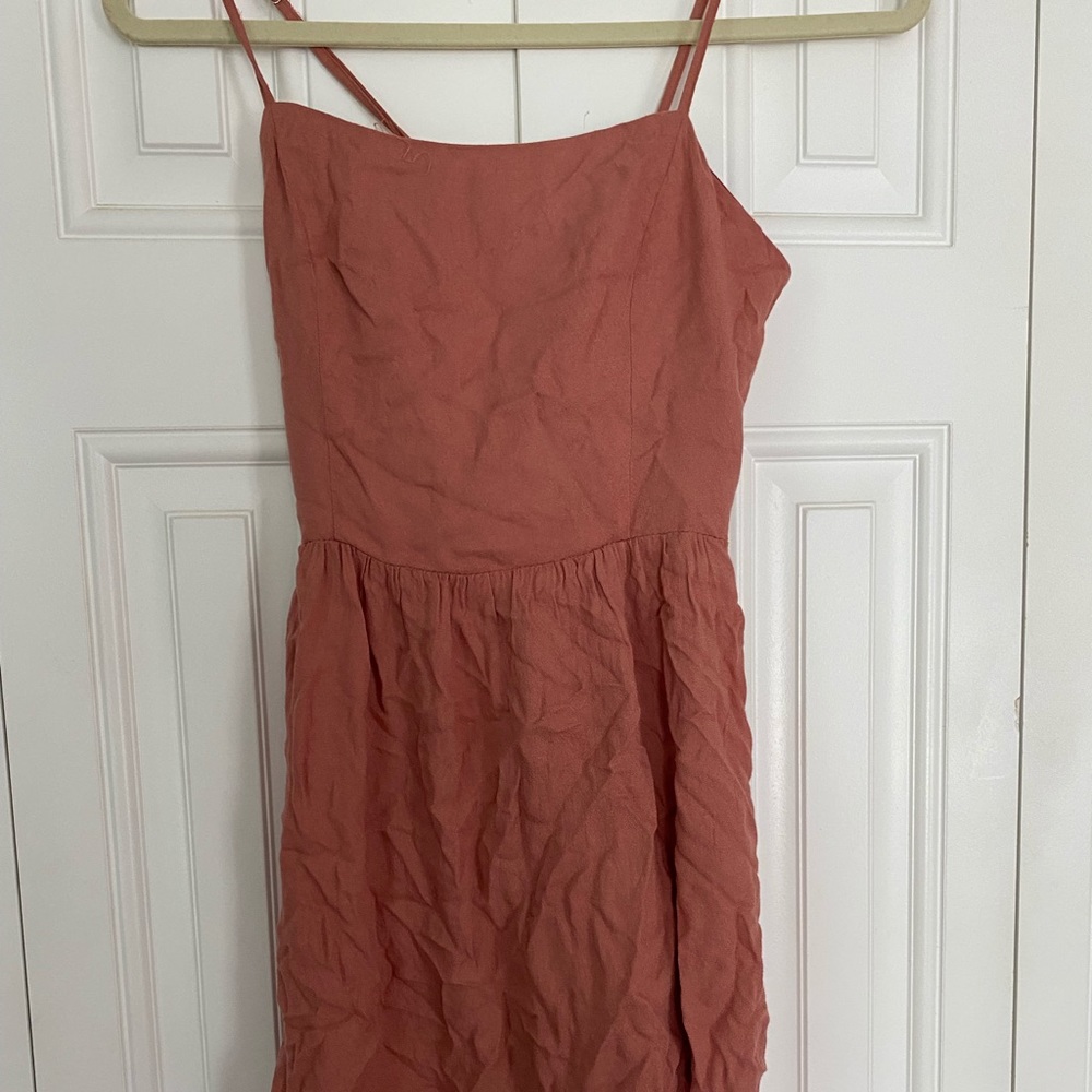 blush/rose dress